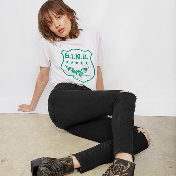 Anine Bing BRODIE JEANS (Black) - Picture 2 of 4